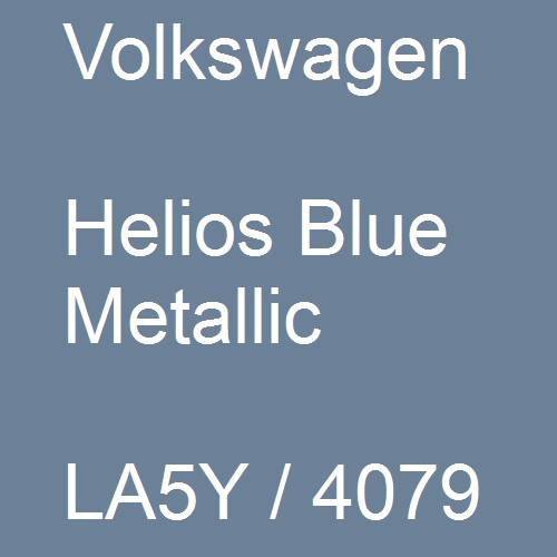 Volkswagen, Helios Blue Metallic, LA5Y / 4079.